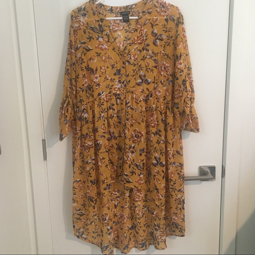 Hi-Low Chiffon blouse